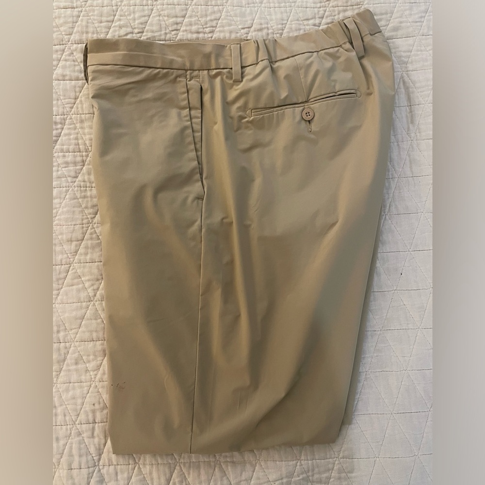 POLO RALPH LAUREN Straight Fit Performance Chino Pant in Khaki Size 36 $148
